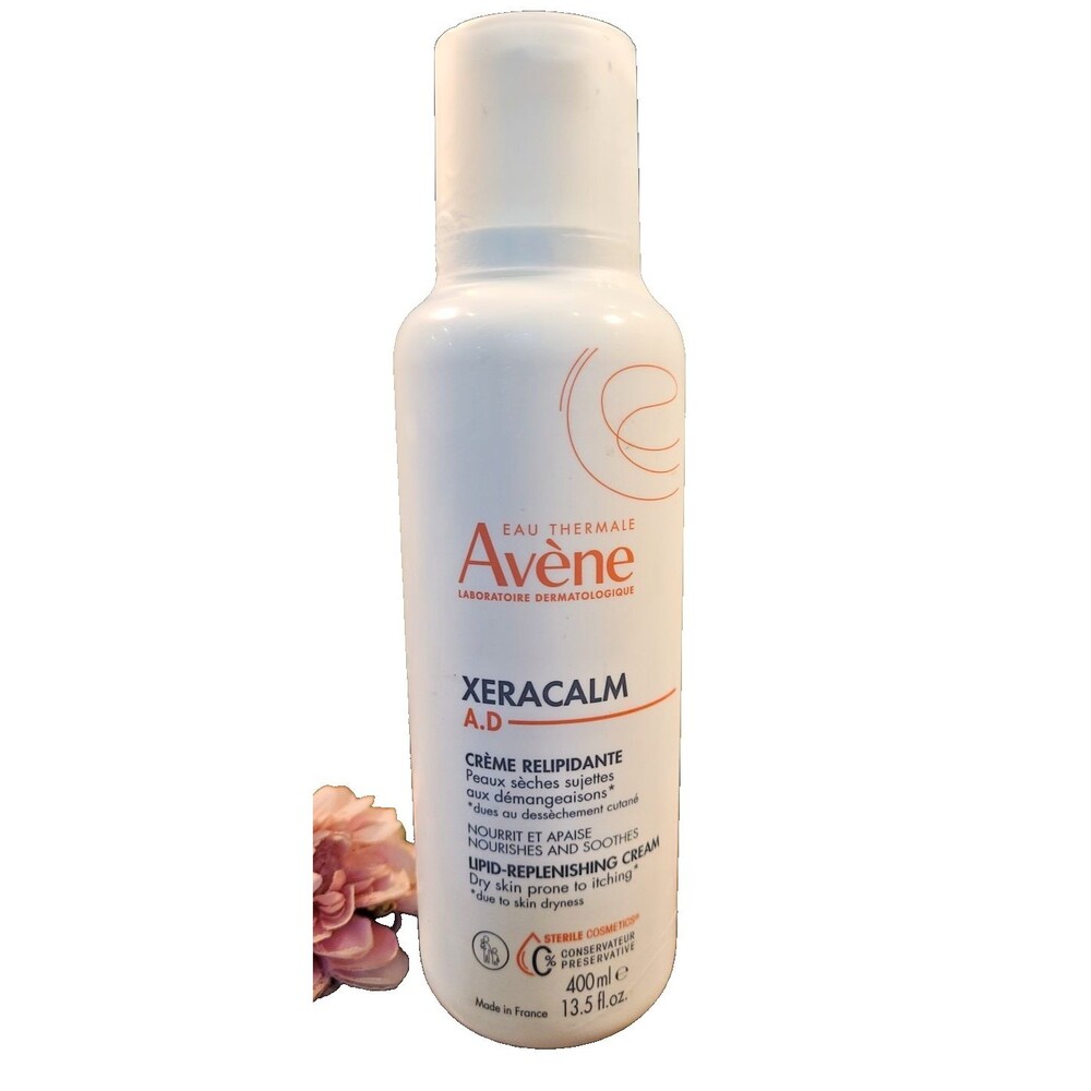 Avene XeraCalm A.D Lipid-Replenishing Cream 400 ml / 13.5 oz Exp 10/2027 SEALED